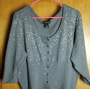 Sequin cardigan